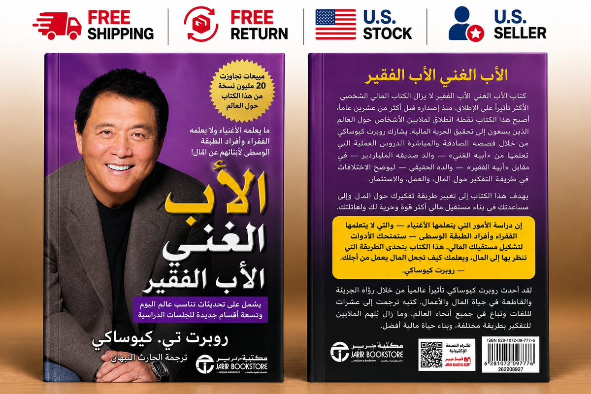 الأب الغني الأب الفقير – روبرت تي. كيوساكي